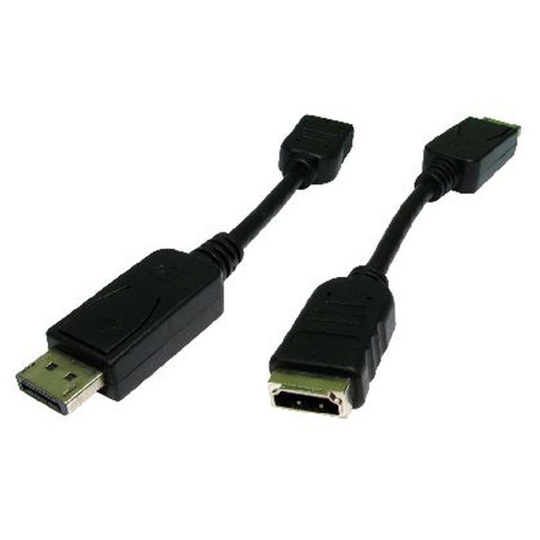 Cables Direct Cables 15CM Dspy PRT M-HDMI F Black ADP 0