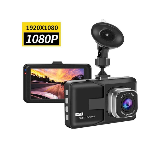 Dash Cam Car 3 Inch Video Recorders DVR 1080P Cycle Recording Night Vision Wide Angle Driving Recorder Dashcam Video Registrar