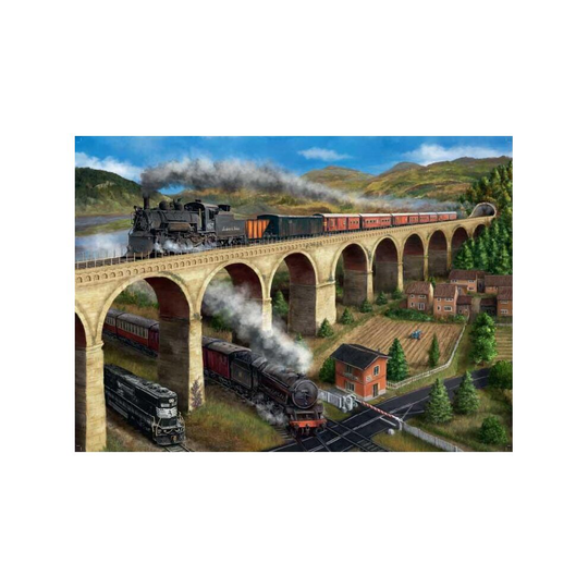 Falcon Deluxe The Viaduct Jigsaw Puzzle (1000 Pieces)