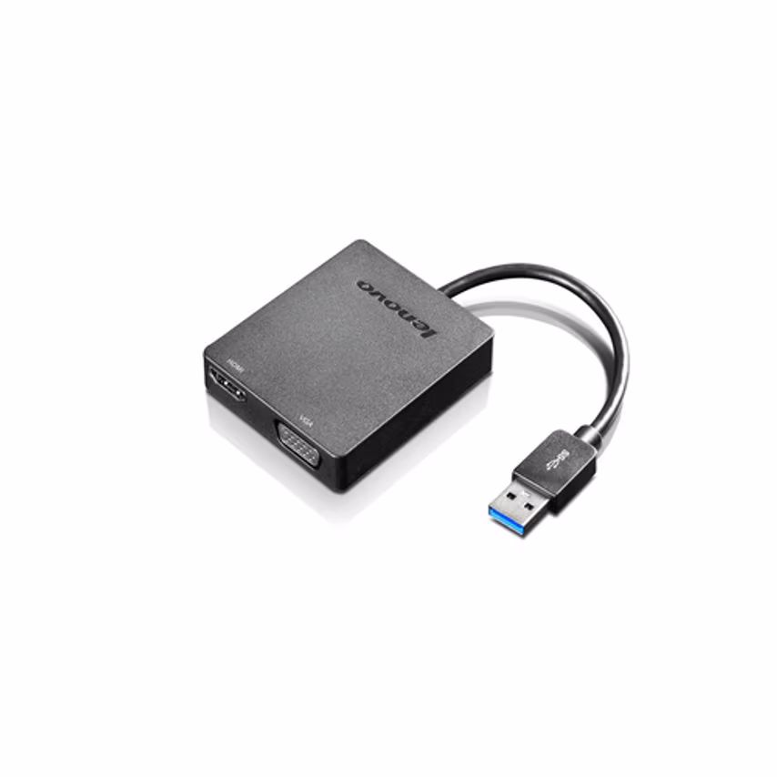 Lenovo Cable USB3.0 to VGA/HDMI Adapter