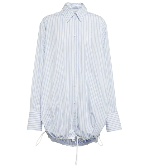 Oversized cotton shirt