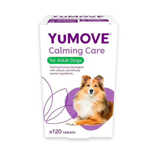 Lintbells | YuCALM Dog | Calming Supplement for Dogs who are Stressed or Nervous, All Ages and Breeds | 120 Tablets