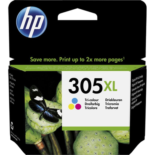 HP Hp 305Xl High Yield Tri-Color- you get 9