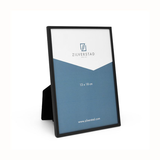 Zilverstad Photo Frame 13X18cm Sweet Memory Design in Matt Black Metal Finish