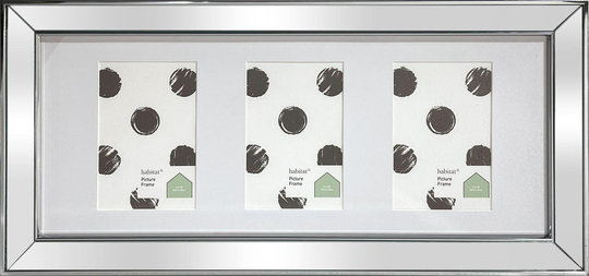 Habitat Mirror Multi Aperture Picture Frame - 20x50cm