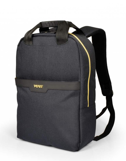 Port Designs Canberra 14 Inch Laptop Backpack - Black