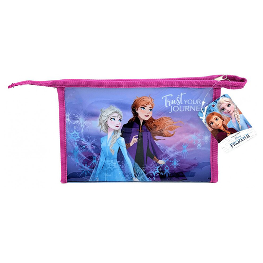toiletries bag 1 liter Frozen II purple/blue