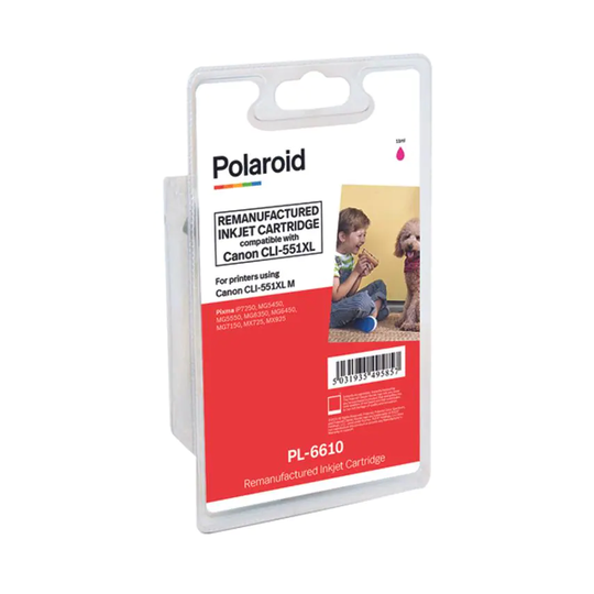 Polaroid CLI-551XL Magenta Inkjet Cartridge 6445B001-COMP