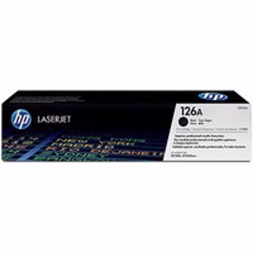 HP HP 126A Black Standard Capacity Toner 1.2K pages for HP LaserJet Pro 100/CP10