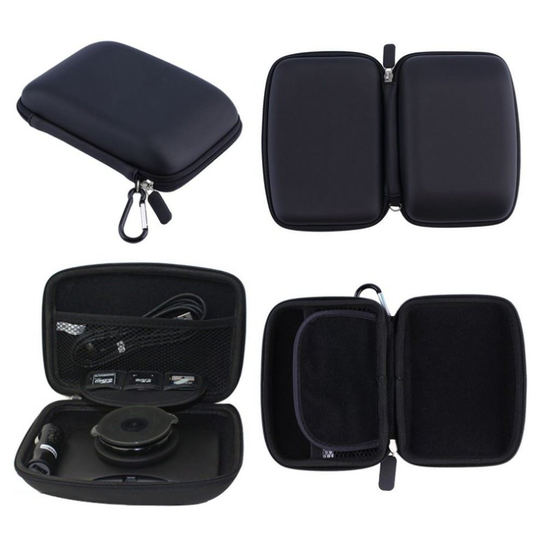 For Garmin Nuvi 2547LM 5" Hard Case Carry GPS Sat Nav Black
