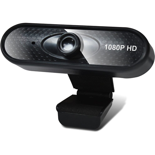 High Definition Full HD Webcam with Microphone Mic for Windows Mac iOS Desktop PC Laptop 1080P FHD Plug and Play USB Web Camera for Video Conference M