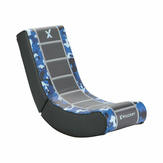 X-Rocker Video Rocker Junior Gaming Chair - Blue Camo