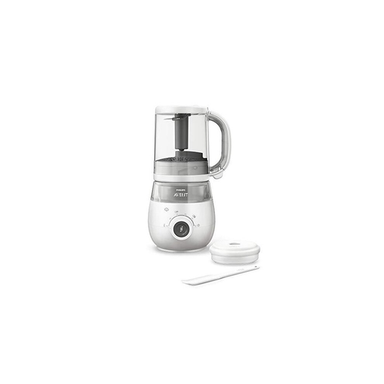 Philips Avent 4-in-1 Healthy Baby Food Maker, For Every Weaning Stage - Steam, Blend, Defrost and Reheat - SCF883/02