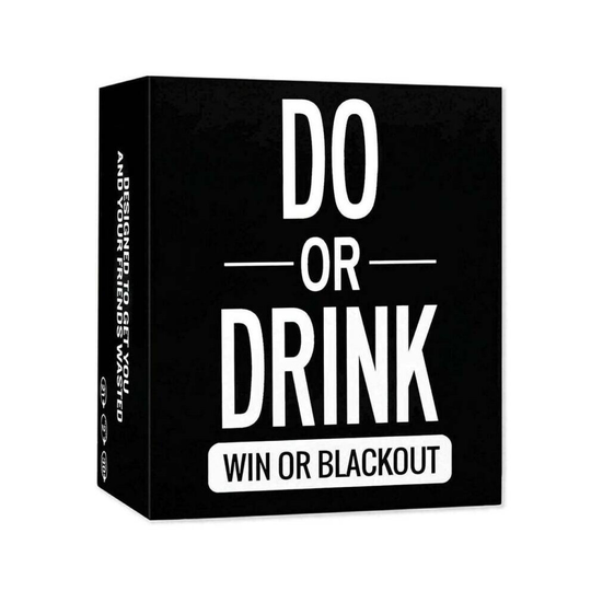 Do or Drink - Drinking Card Games for Adults - Fun & Dirty Party - Dare Shots