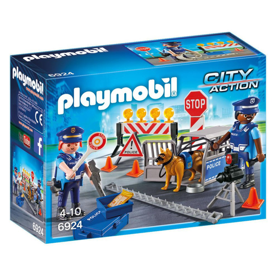 Playmobil 6924 City Action Police Roadblock