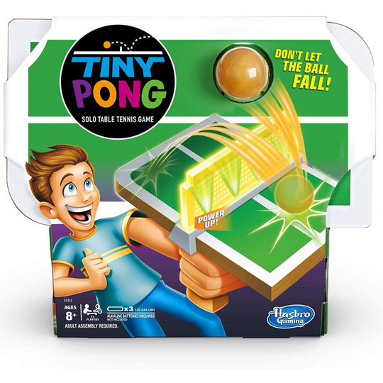 Tiny Pong Solo Table Tennis Kids Electronic Handheld Game