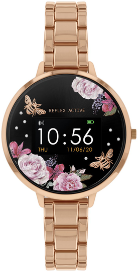 Reflex Active Series 3 Rose Gold Plated Bracelet Smart Watch