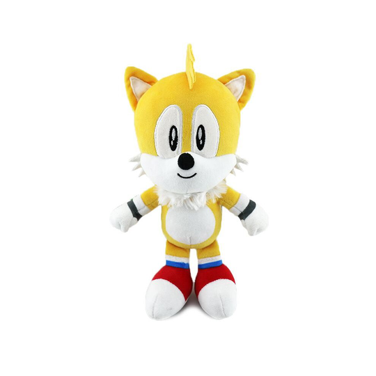 (Tars) 25cm Sonic Plush Toy Soft Stuffed Doll Amy Rose Knuckles Eggman Shadow Blaze