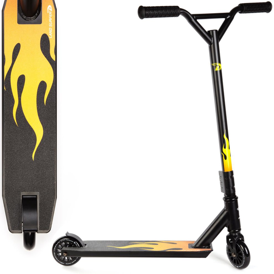 Land Surfer Stunt Scooter - Flame