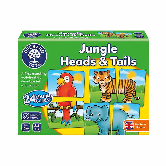 Orchard Toys Jungle Heads and Tails Game