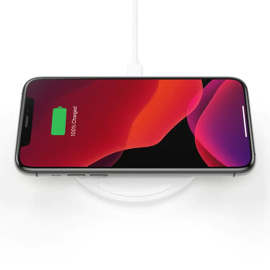 Belkin Power Wireless Charger Pad Micro USB Cable White