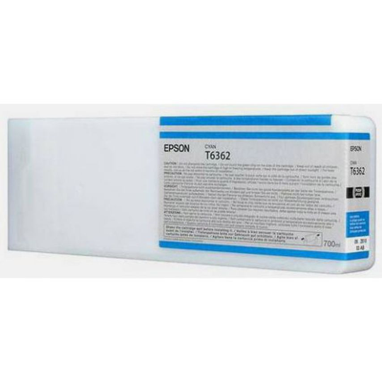 Epson C13T636200 WT7900 Cyan UltraChrome HDR 700ml Ink Cartridge
