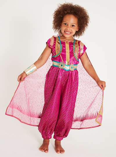 Disney Aladdin Princess Jasmine Purple Costume - 9-10 years