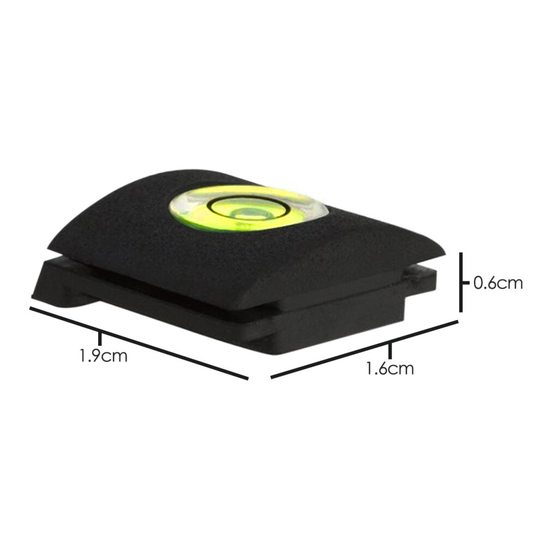 TRIXES Professional Camera Spirit Level Flashbulb Flashlight Hot Shoe Cover