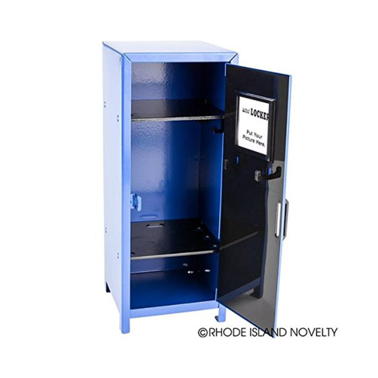 Rhode Island Novelty 11 Inch Mini Metal Locker, One Piece per Order