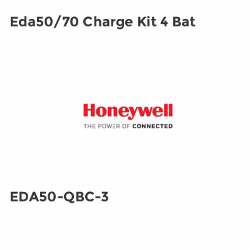 Honeywell Eda50/70 Charge Kit 4 Bat