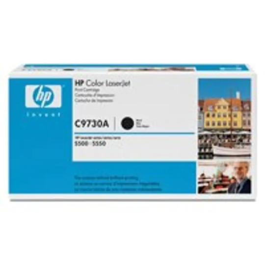 HP 645A Black Standard Capacity Toner Cartridge 13K pages for Color LaserJet 550