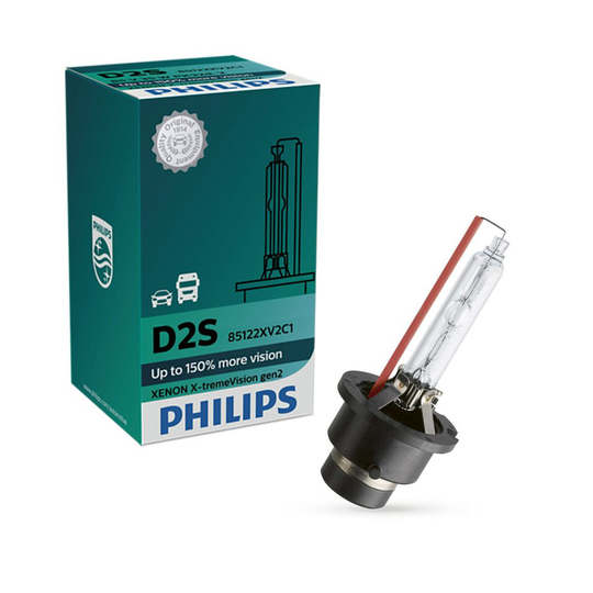 Philips Xenon X-treme Vision D2S GEN2 up to 150% more vision, Xenon burner 85122XV2C1