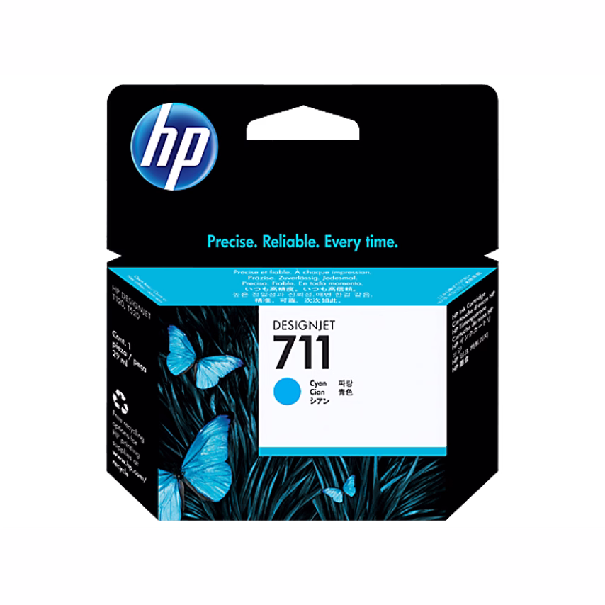 HP HP 711 Cyan Standard Capacity Ink Cartridge 29ml - CZ130A
