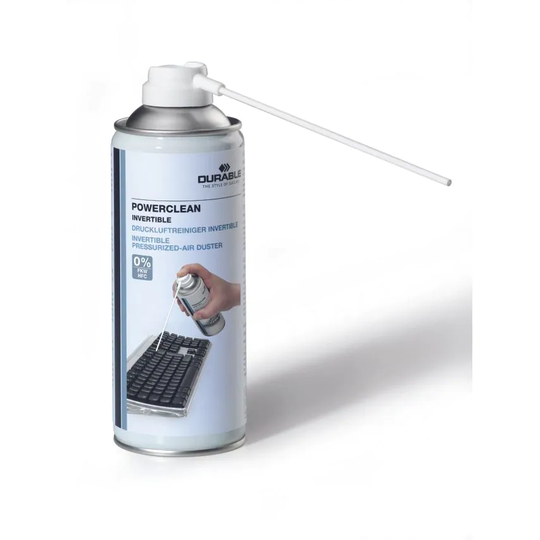 Durable Durable Powerclean Air Spray Duster Invertible 200ml 579719