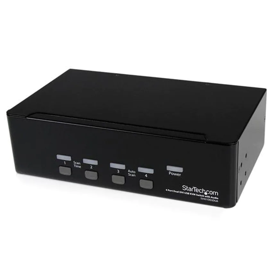 Startech 4 Port Dual DVI USB KVM Switch