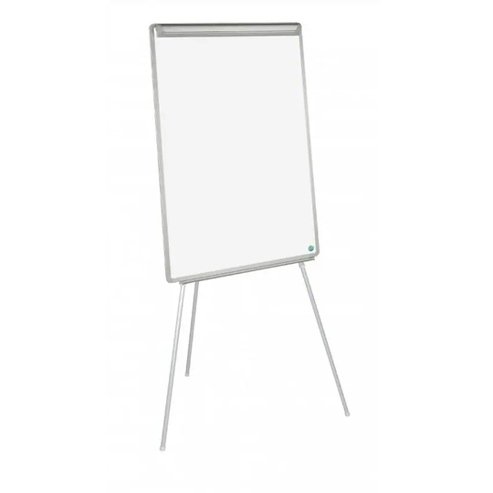 Bi-Office Earth-it Tripod Flipchart Easel Non Magnetic 700x1000mm Grey