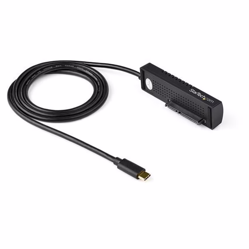 Startech USB C SATA Adapter for 2.5 3.5 SSD HDDs- you get 3