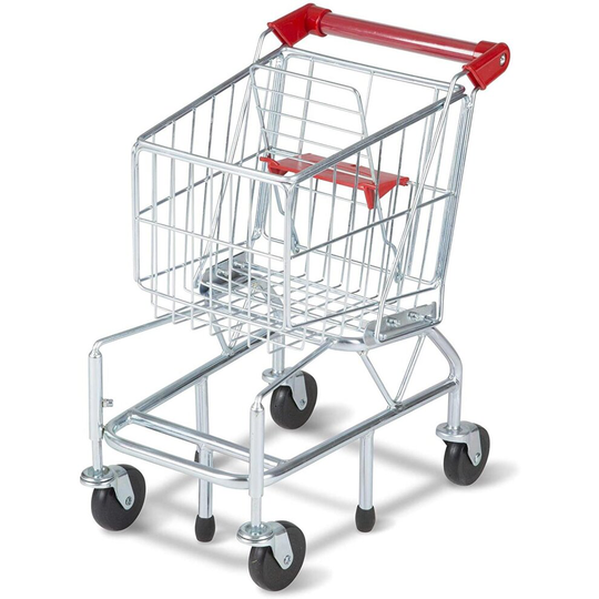 Melissa & Doug Metal Shopping Trolley