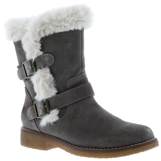 (Grey, 6 (Adults')) Hush Puppies Macie Women's Boots UK Size