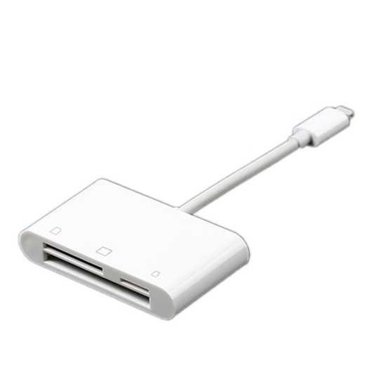 3 In 1 CF Card Reader Suitable For Apple Mobile Phone Multi-Function OTG Adapter 3.0 Camera SD Memory Card