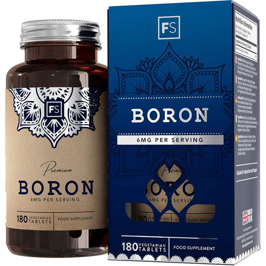 (1 Bottle (180 Tablets)) Boron (3mg) 360 Tablets