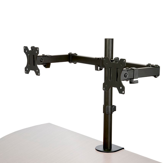 StarTech.com Desk Mount Dual Monitor Arm - Crossbar - Articulating - Steel