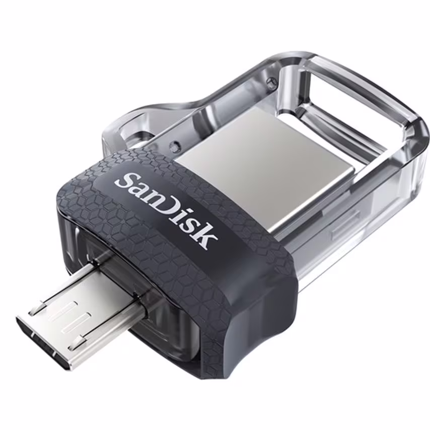 Sandisk Ultra Dual M3.0 - Usb Flash Drive - 16 Gb - Usb 3.0 / Micro Usb