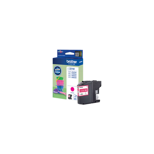Brother Brother Magenta Ink Cartridge 4ml - LC221M