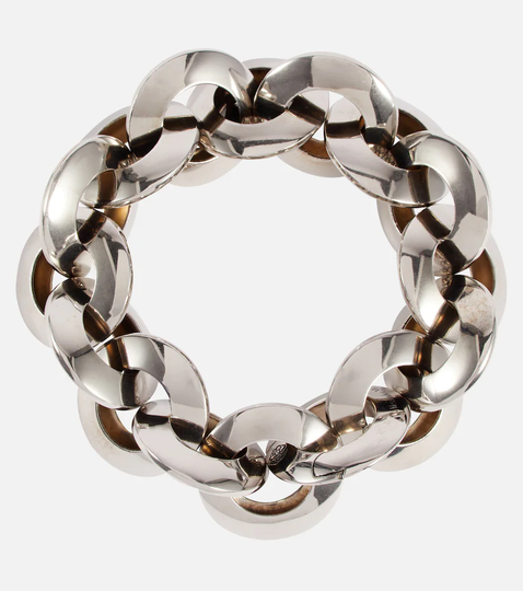 Eyelet chain bracelet