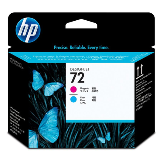 HP Hp 72 Magenta And Cyan 943PRZ4- you get 2