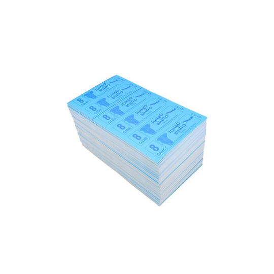 Jumbo Bingo Ticket Booklets, 6 to View, 8 Game by Jumbo