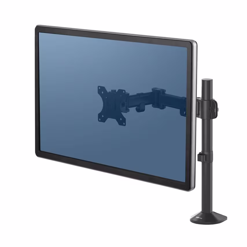 Fellowes Fellowes Reflex Single Monitor Arm Black 8502501