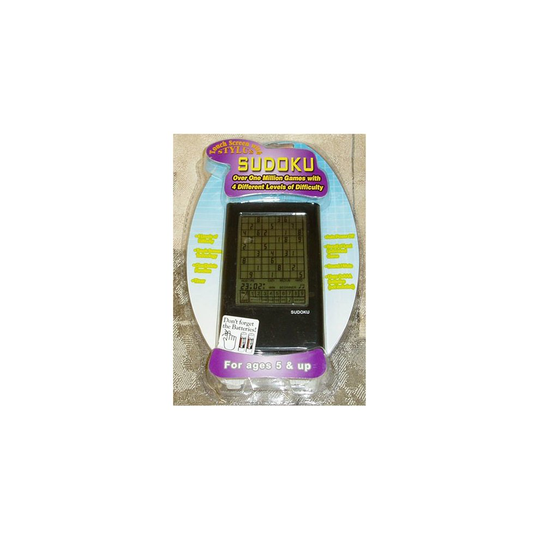 Touch Screen Stylus Sudoku with 4 Levels of Difficulty Over 1 Million Games