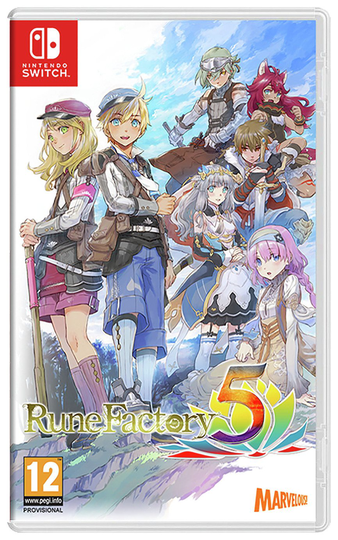 Rune Factory 5 Nintendo Switch Game